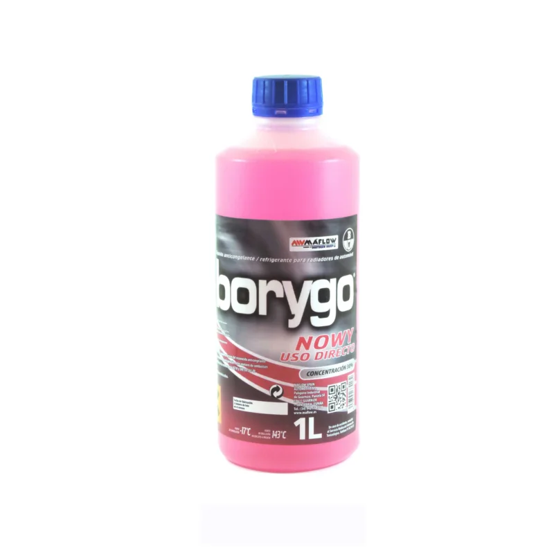 Anticongelante Refrigerante rosa BORYGO alu formula 30 1L Mejor Precio