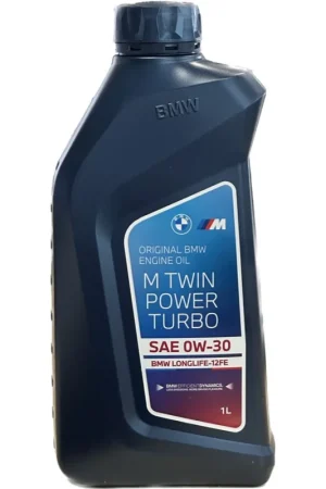 Oferta Flash Aceite de motor BMW M Twin Power Turbo LL-12 FE 0w30 1L (M5/M6 01.11- M2/M3/M4 01.14- X5M X6M)