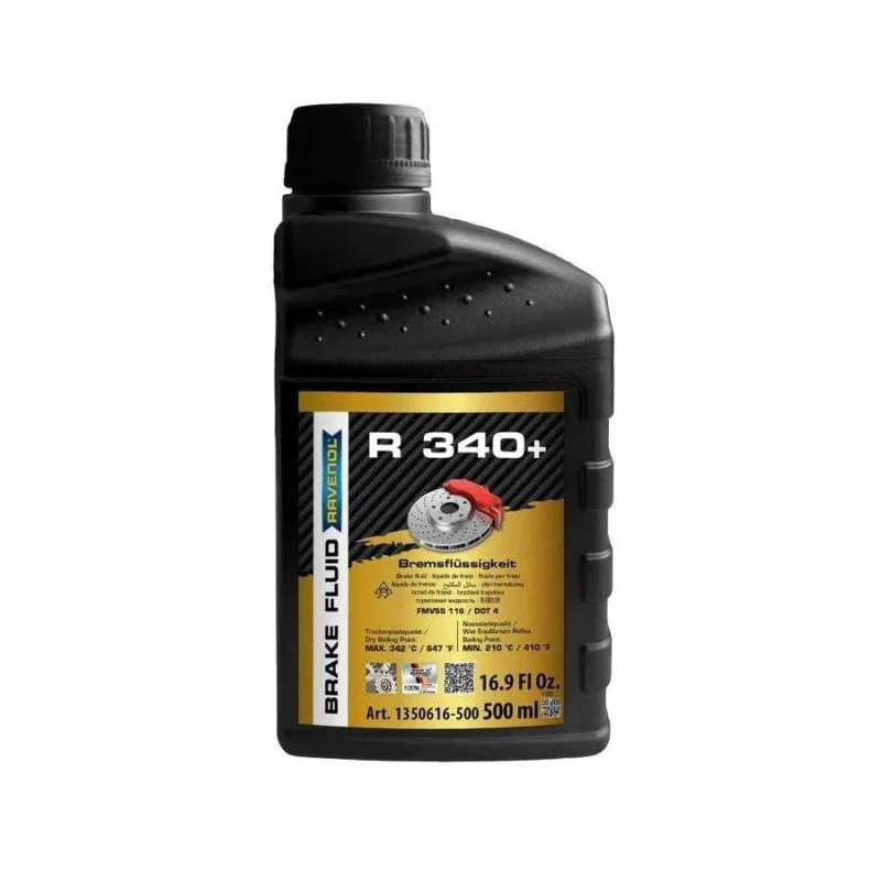 Solo Por Tiempo Limitado Líquido de frenos DOT 4 RAVENOL RACING BRAKE FLUID R 325+ 500ml