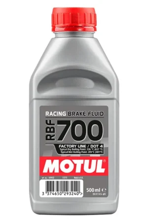 Líquido de frenos DOT 4 Motul RBF 700 Factory Line 500ml Precio Bajo